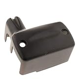  gazechimp Zylinderabdeckung Zylinderkopfschutz aus CNC Aluminium für Honda Shadow VLX VT 600 750 1100 1300, Einfache Installation