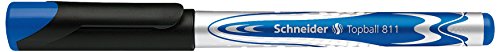 Schneider Schreibgeräte Tintenroller Topball 811, blau, Mine auswechselbar