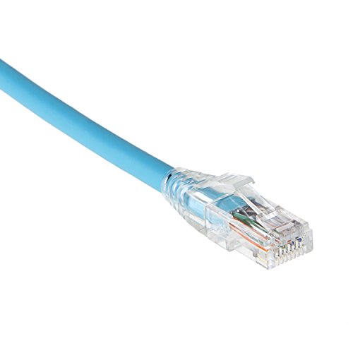 CableCreation 100-PACK Cat6a RJ45-Stecker mit Haube Stecker, Transparent - 6