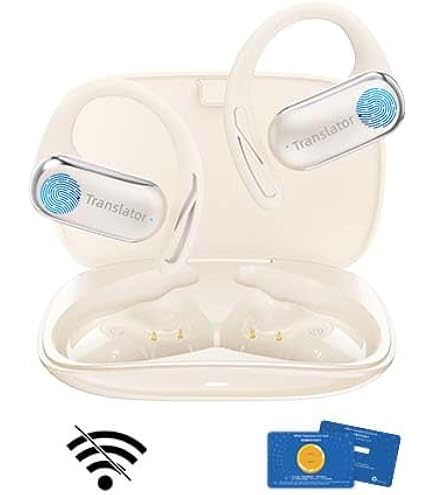 Wooask Translator Earbuds A8 Offline Translator Device No App