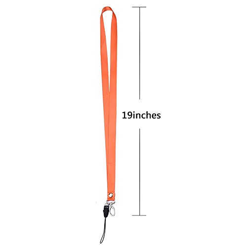 10 Colores 19 Pulgadas Nylon Elementos de Amarre del Cuello Correas para Tel  fonos Celulares M  viles  C  maras  Unidades Flash USB y Llaves  10 Piezas