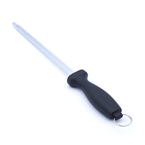 Pazzi Wetzstahl Küchenmesser Schärfer Honen Stahl Schärfstange Edelstahl Metzgerei Stahl 30cm - 2