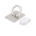 Produktbild HSL Standplatz-Halter / Handy-Ring Stent, 360 Grad-Umdrehung / Schutz gegen Diebstahl Haken fur Apple Samsung, HTC, LG, Sony & More Smartphones, Silber