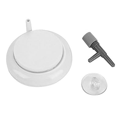 Semme Raffineur d'air de réservoir de Poissons, Nano Bubble Disk Pompe d'oxygène de Nano Bulle d'aquarium d'aquarium pour raffineur d'air(N-50)