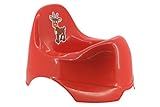 Alto del respaldo 23 cm PAMEX - Orinal Original Infantil (Rojo)