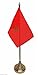 Produktbild Schreibtisch Flagge Marokko Polyester, 15.24 cm X 10.16 cm, Gold