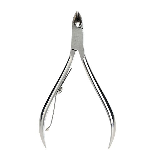 Anself Stainless Steel Cuticle Nippers Manicure Pedicure Nippers Tool