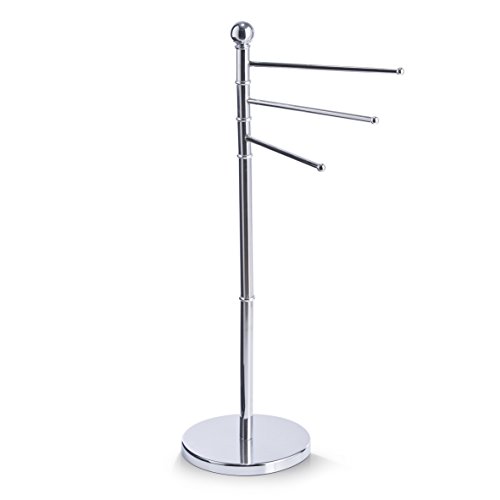 Preisvergleich Produktbild Zeller 18415 Handtuchhalter ø 27 x 34.5 x 92, Chrom