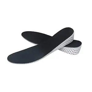 Delidge Height Increase Insoles Full For Men/Women Inserts Pad Insoles Feet Shoes Up Invisible Arch Support Shoe Sole Cushion Pad (3cm height)