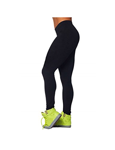 Zacoo Graphic Print Sport Yoga Gym Fitness Workout Gamaschen Hosen - 4
