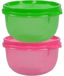 Tupperware Bowls/Cups (Tropical Twins Round), 250 ml, Set of 2