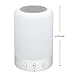Produktbild Touch-Nachttischlampe Mit Bluetooth-Audioplayer, Dimmbarer Warmweißer Tischlampe Und RGB-Farbwechsel-LED-MP3-Player-Stimmungslicht, Ideal Für Männer, Frauen, Kinder, Kinder Und Nachtlicht Der Kinder