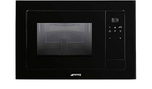 Smeg FMI120N1 forno a microonde Incasso Microonde con grill 20 L 800 W Nero  : Amazon.it: Casa e cucina