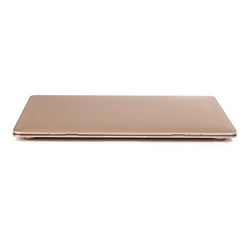i-Buy 3in1 Kit Hard Shell Case + Keyboard Cover + Screen Protector for Apple Macbook 12 inch with Retina Display (Model A1534) – Gold - 8