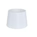 Produktbild Lampenschirm weiß Ø 31cm | Stoffschirm Lampe Edel | Ersatz Leuchtenschirm für E27 und E14 | Lampenzubehör Schirm 21cm Höhe