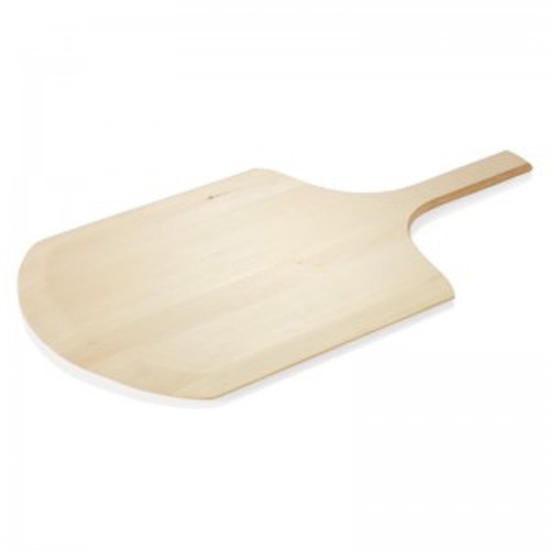 Holz Pizzaschaufel/Flammkuchenbrett 40x36 cm, Gesamtlänge 61 cm