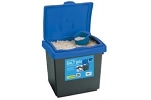 GARLAND 30 litre winter grit bin with 10 kg white salt