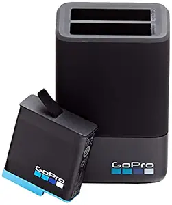 Gopro AJDBD-001-EU Dual Battery Charger + Battery for HERO8 Black / HERO7 Black / HERO6 Black/Hero 5 Black & Hero 2018