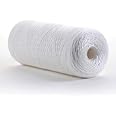 KRPLUS 20 x 4.5 Inch Jumbo PP Yarn Wound Threaded Filter Cartridge Suitable for Big Blue Pre Filter Housing, White (Pack of 1)
