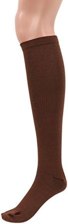 Wingogo Compression Socks Anti Fatigue Knee High Stockings Compression Support Socks Best For Running, Athletic Sports, Crossfit, Flight Travel (Men &amp; Women)