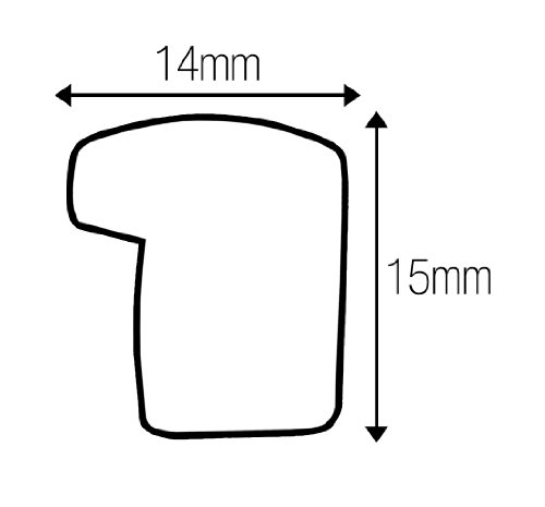 Inov8 MFVS-VBLK-75 Traditional Spiegelglas-Rahmen, 18 x 13 cm, Packung mit 1, schwarz - 4