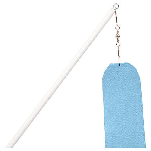 Gymnastikband Tanzband Turnband Rhythmikband Wirbelband Schwungband mit Stab 5 m - 4