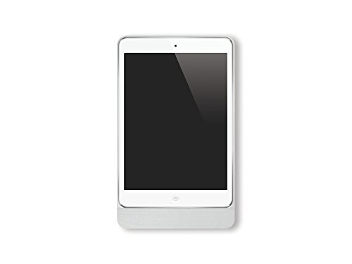 Basalte Eve Tablet Wandhalterung iPad Mini 1/2/3 diebstahl, rund, gebürstetes Alu