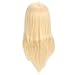 LuckyFine 90% 24'' Hair Salon Hairdressing Model Practice Training Head Mannequin With Clamp