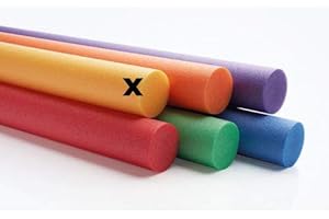 NMC Comfy 160cm Länge Schwimmnudel Poolnudel (Gelb, 1 Stück)