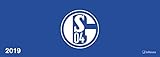 FC Schalke 04 2019 - Tischkalender, Notizkalender, Fankalender - 29,7 x 10,5 cm by