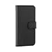 Produktbild XQISIT Wallet Case Viskan for iPhone 55SSE schwarz (25448)