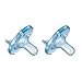 Philips 2 Pack AVENT Soothie Pacifier, Blue, 0-3 Months