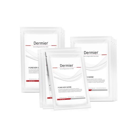 10 máscaras Dermier Forever Shine Dermal Regenerative