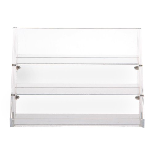 mobengo Acryl klar 3 Ebenen Kosmetik Nagellack Lack Tisch Rack Display Ständer Rack Organizer - 3