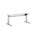 Produktbild Ergobasis elektrisches Tischgestell Version 3, stufenlos höhenverstellbar von ca. 63 bis 128 cm, manuell breitenverstellbar, mit einem leistungsstarken Elektromotor als ergonomisches Schreibtischgestell für alle gängigen Tischplatten geeignet (bis 200 x 100 cm)