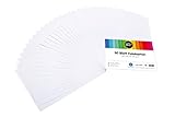STARKE EIGENSCHAFTEN - extra kräftiger 300 g/m² Karton, besonders hohe Farb-Intensität, kein Ausbluten da voll durchgefärbt, kein Verblassen durch hervorragende Lichtbeständigkeit, MADE IN GERMANY, Blauer Engel zertifiziert