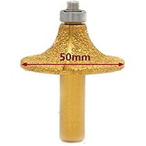 BE-TOOL Diamant-Frässtift Für Stein & Marmor – Vakuumgelötet, 1/2" Schaft, Für Nass- Oder Trockenbearbeitung