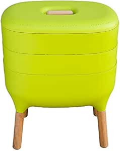 Plastia In-Ground Worm Composter Taupe 12L for Gardens