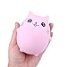 Produktbild Gaddrt Spielzeug Squeeze Toys Squishies Entzückende Tiere Slow Rising Cream Squeeze Scented Stress Relief Toys 3 x 3 x 2.5CM (Rosa)