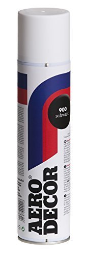Preisvergleich Produktbild Farbspray Schwarz 400ml