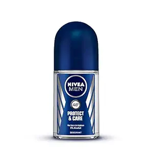 NIVEA Men Deodorant Roll On, Protect & Care, 50ml