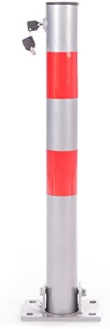 Top OODS2016 Parking Post Round Parking Barrier Posts, Parking Barrier Collapsible with Key