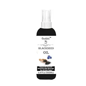 VADHIKA Organic Black Seed Oil (Kalonji) Oil For Massage Oil -(100ml)