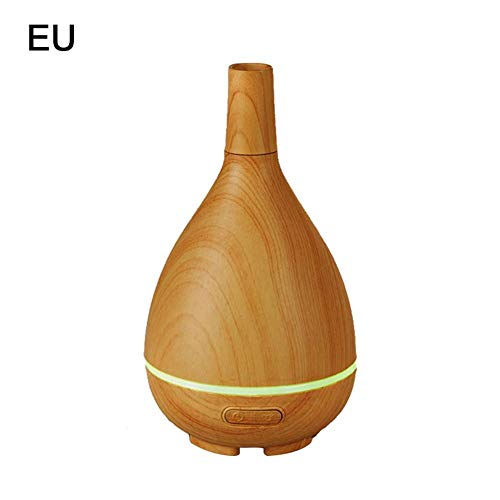 Preisvergleich Produktbild Diffusor Aromatherapie 100ml Holzmaserung Haushalt Aromatherapie Luftbefeuchter Ätherisches Öl Diffusor Ultraschall Aromatische, Con LED Light