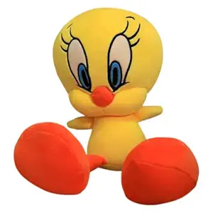 HUG n FEEL SOFT TOYS tweety soft toys, Baby toys, Kids toy, Soft toy, Toy for girl, birthday gift for girl/boys, tweety toys for kids, toy gift for girls, Kids toys for boys/girl, toys gift items, (42 cm)