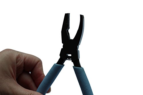 Studio 3/20,3 cm FanOut, gebogene Backe vorzubeugen grozier Zange für gebeizt Glas Arbeit - 3