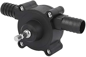 EJOYOUS Electric Drill Self Priming Fluid - Heavy Duty Portable Mini Centrifugal Transfer for Pool Water Tank