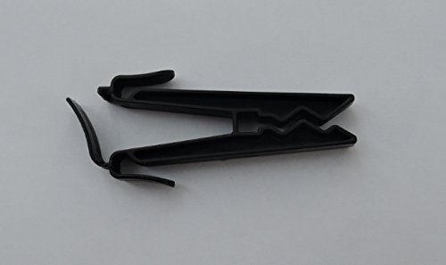 10 Stk. schwarz; Sockenclips, Sockenklammern