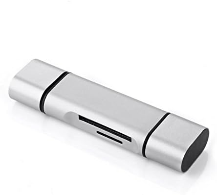 SD Card to USB,SD Card Reader with 2 Slot Micro SD TF Card Reader with OTG Supported for Nexus 6P,Nexus