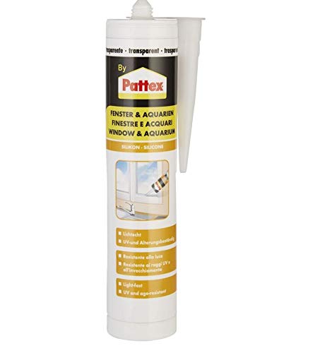 Preisvergleich Produktbild Pattex Fenster & Aquarien Silkon transparent für Aquarium und Fenster